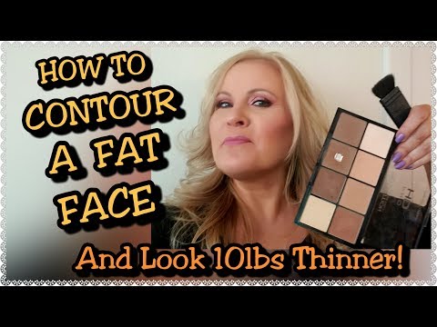 Contour A Round Face To Look Thinner &amp; Younger
