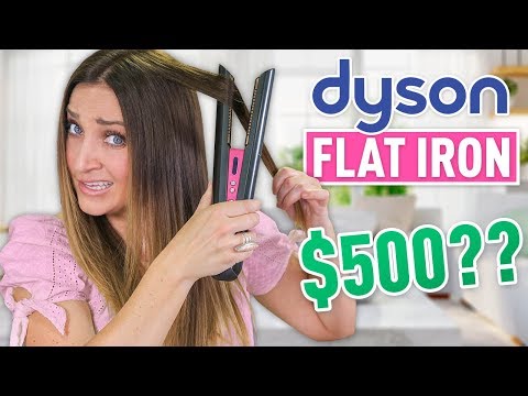 Is the $500 DYSON Straightener Worth It?? | FAB or FAIL #WithMe