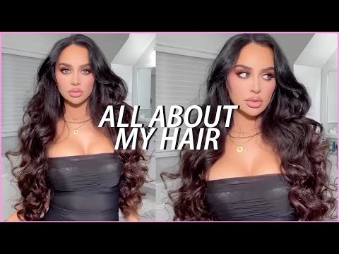 Tips For Growing LONG Hair! MY SECRETS!!