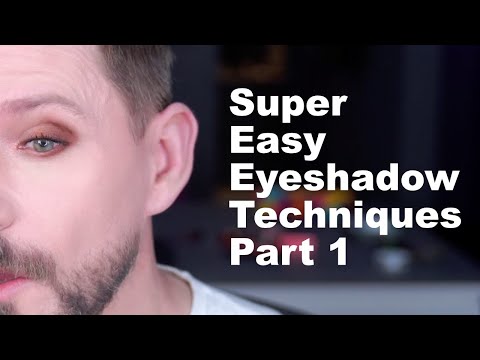 SUPER EASY EYESHADOW TECHNIQUES PART 1
