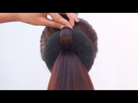 quick hairstyle for saree || simple hairstyle || cute hairstyles || easy hairstyles || hairstyle