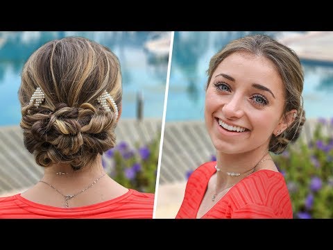 Brooklyn’s Easy PROM Hairstyles | Flipped Ponytail Updo