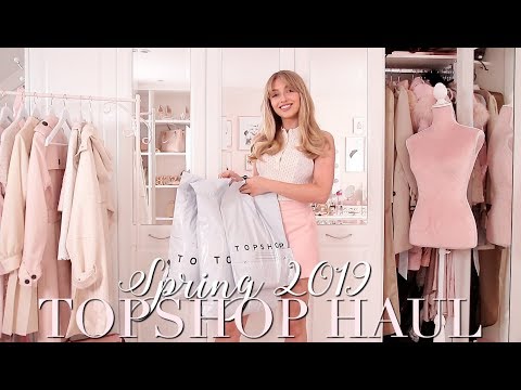 TOPSHOP Spring 2019 Try On Haul 🌸 ~ Spring Fashion Edit ~ Freddy My Love