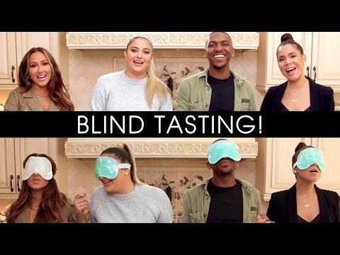Adrienne vs Her Squad *Blindfold Taste Test*