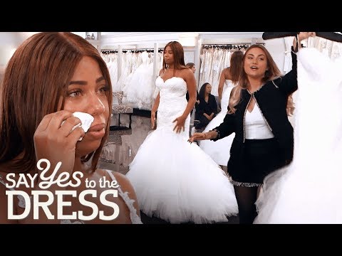 Bride Gets Self Conscious When She Doesn&#039;t Fit in the Sample Size | Say Yes To The Dress UK