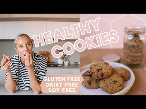 BEST Choc Chip Cookies! Easy &amp; Healthy Sezzy Recipe | GF, DF, Soy Free, Cane Sugar Free